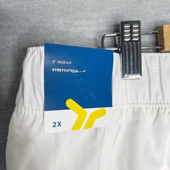 Old Navy‎ Active Women’s Stretch Tech Shorts Size 2X Running Dolphin Hem 3” New - Picture 3 of 6